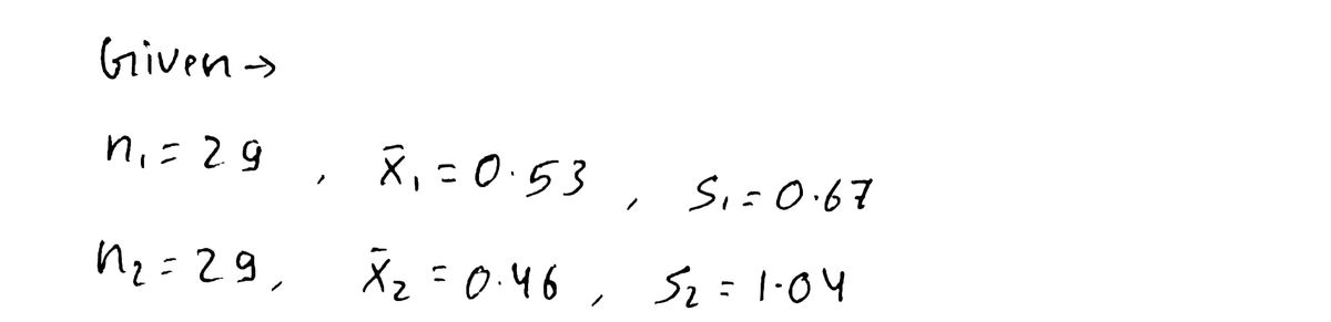 Statistics homework question answer, step 1, image 1